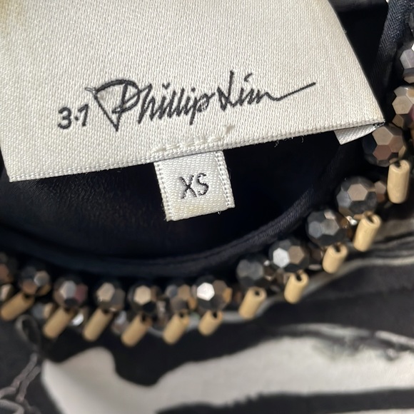 Womens Phillip Lim top with neck beading. - Picture 2 of 7